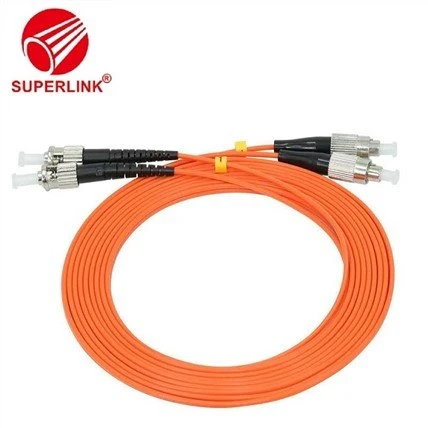 FC-ST Multimode Simplex 3.0mm LSZH Fiber Optic Patch Qaum