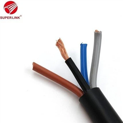 PVC Saj Zawg Zog Stranded Zog Thiab Fais Fab Cable Tooj Liab